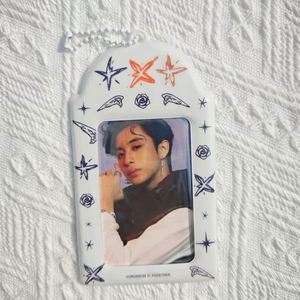 Korea Style KPOP Cute PVC Card Cover case Kpop Photo Card Holder Stars Photocard Holder - Product Image 1