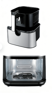 Friteuse à air Anbolife 8L en acier inoxydable, 12 préréglages, écran tactile numérique, 360° °   Friteuse saine sans huile à circulation rapide d'air OEM/ODM - Product Image 5
