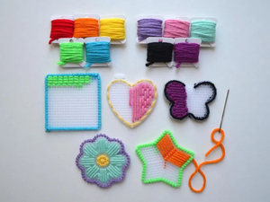 Kit de <span class=keywords><strong>Costura</strong></span> Súper Completo <span class=keywords><strong>para</strong></span> Niños, Kit de Manualidades Preescolares, Aprende a Coser, Kit de Bordado con Aro <span class=keywords><strong>para</strong></span> Niños - Product Image 6