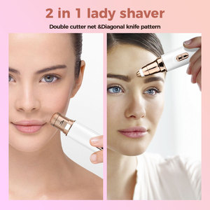 Épilateur sans fil pour l'épilation du visage, outil de coupe des poils des sourcils indolore pour femmes, épilation du visage et des lèvres - Product Image 4