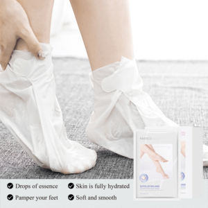 Venta al por mayor personalizado hidratante Peeling máscara masajeador de pies Spa cuidado de la piel producto exfoliante pie enmascarar Peel - Product Image 4