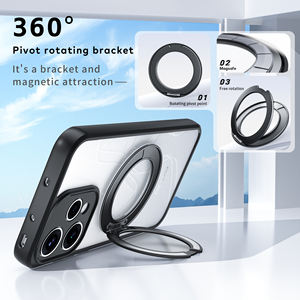 Funda Magnética Esmerilada para <span class=keywords><strong>OPPO</strong></span> Reno <span class=keywords><strong>15</strong></span> 5G Global, Antideslizante con Sensación de Piel, Protección de Esquinas con Airbag, Precio de Fábrica - Product Image 3