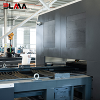 Découpeuse laser à fibre CNC haute puissance, refroidie par eau, pour tôles et plaques épaisses, avec une productivité élevée