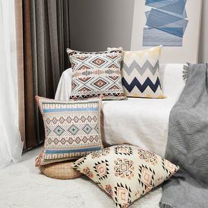 Square Decorative Vintage Covers Outdoor <b>Throw</b> Pillows <b>for</b> <b>Couch</b> Bohemian Outside Garden Patio - Product Image 5