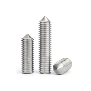 316 Stainless Steel Pointed Set <b>Screws</b> Headless Hex Socket <b>Grub</b> <b>Screw</b> M3 M4 M5 M6 M8 M10 - Product Image 4