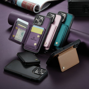 Jeehood Custodia a Portafoglio 2 in 1 per <span class=keywords><strong>iPhone</strong></span> 16 14 13 12 <span class=keywords><strong>11</strong></span>, <span class=keywords><strong>Cover</strong></span> Magnetica Nera in <span class=keywords><strong>Pelle</strong></span> per <span class=keywords><strong>iPhone</strong></span> 15 Pro Max con Porta Carte - Product Image 6