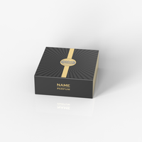 Emballage cosmétique noir de haute qualité, boîte rigide avec doublure en éponge, logo personnalisé, boîte magnétique de luxe haut de gamme pour flacon de parfum, fabrication chinoise