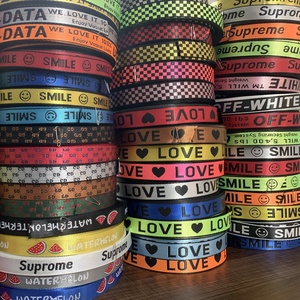 Factory Custom High quality Eco-friendly Nylon Woven Belt Decorative Strap Jacquard Webbing