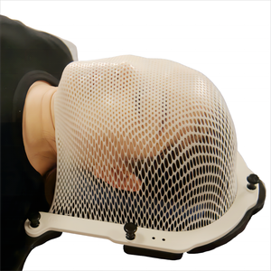 <span class=keywords><strong>Masque</strong></span> <span class=keywords><strong>de</strong></span> fixation <span class=keywords><strong>de</strong></span> la tête en thermoplastique <span class=keywords><strong>de</strong></span> type S pour la radiothérapie contre le cancer, immobilisation en radiologie, adaptable à la plaque <span class=keywords><strong>de</strong></span> base Klarity - Product Image 2