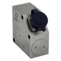 Capteur d'accélération piézoélectrique IEPE 500mV/g, accéléromètre de vibration triaxial ICP, transducteur piézoélectrique pour la surveillance des ventilateurs
