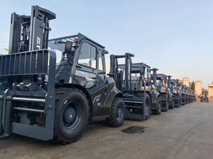 1.5 2.5 3 Ton Heli dizel Isuzu motoru tüm engebeli arazi Off-road 4wd Forklift elella eleveledizel 4x4 eğitim alarmı - Product Image 4