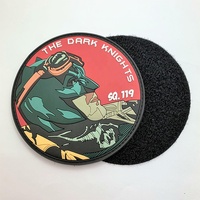 Expédition rapide, patch paramédical en PVC, patchs à coller, logo personnalisé, patch en caoutchouc PVC 3D souple pour vêtements