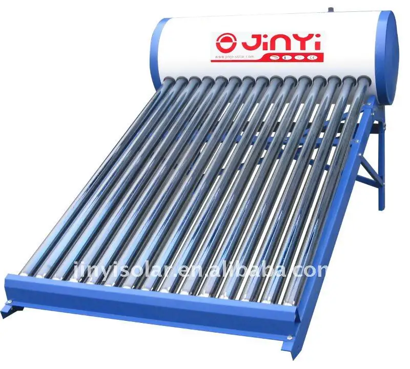 100L-360L JinYi Solar JNG-30 Tubes Galvanized Steel Solar Water Heater Compect Non-pressure Solar Heater For Home