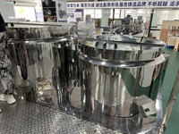 Voedselveilige vacuümhomogenisatormixer 200L met schrapende agitator voor het emulgeren van mayonaise, ketchup en fruitjam