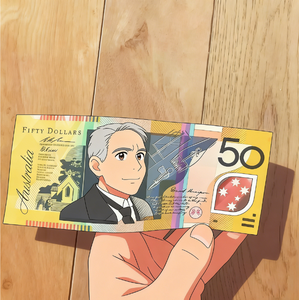 Envío Rápido, Dinero Ficticio de Dólar Australiano de Alta Calidad, Vinilo PVC Impermeable de Doble Cara, 100 Piezas por Paquete para Eventos y Fiestas - Product Image 1