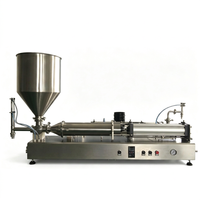 Machine de remplissage à piston de précision à tête unique, en acier inoxydable 304, pour beurre, miel, pommade, liquides, pâtes et produits chimiques