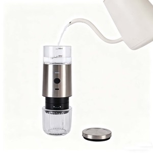 <b>Portable</b> Capsule and <b>Coffee</b> Powder 2 in 1 USB Rechargeable Machine <b>Maker</b> With 100ml Water Stainless Steel Construction a - Product Image 1