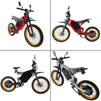 Vélo électrique MTB Bomber le plus populaire avec pneus larges 19/21 pouces 26*4.0, 3000w 5000w 8000w 12000w, prix d'usine