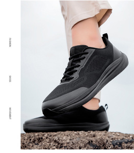 Chaussures de course et de randonnée unisexes Huagui à logo personnalisé, en maille respirante, légères, sans support de voûte plantaire, collection Printemps-Été-Automne 2026 - Product Image 5