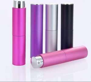 EN STOCK Envío rápido 8ML 10ML Botellas <span class=keywords><strong>de</strong></span> perfume Atomizador portátil Botella <span class=keywords><strong>de</strong></span> perfume en aerosol <span class=keywords><strong>de</strong></span> aluminio - Product Image 1