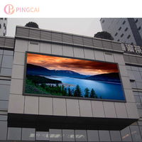 Panneau Publicitaire Exterieur Letreros Programable Pantalla Led Impermeable Exterior Ledwall Exterior Pared Publicidad Mall