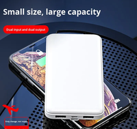 OEM/ODM Power Bank Portabel Kapasitas Tinggi Pengisian Cepat 10000 MAh Nirkabel Tahan Air Layar LED Ultra