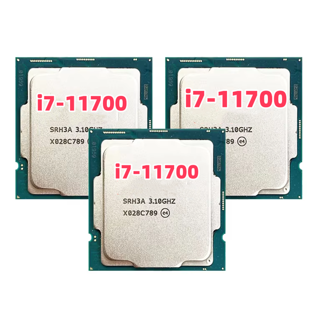 Latest Cpu FCLGA1200 I7 11th Gen Core I7-11700 CPU Processor