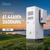 Système de batterie haute fiabilité Deye C&I ESS 61,44 kWh pour salle serveur, centre de réseau, alimentation sans interruption