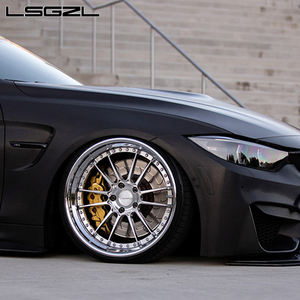 LSGZL Rines de Rueda de Automóvil Forjados de Plato Profundo con Radios de 18, 19, 20, 22 Pulgadas, 5x114.3, 5x120, 5x120.65, para AUDI C8, Urus, GTR, Nissan, BMW, Ford - Product Image 6