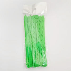 Agujas de plástico para el cabello caliente, rizador de peluquería, aguja para tirar del cabello, rebanadas para tirar del cabello que no dejan marcas, herramientas de nuevo producto para salón - Product Image 4