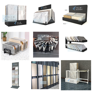 Bước Xây Dựng đá hiển thị giá sàn sàn gạch showroom hiển thị khảm đá granit hiển thị giá để trang trí - Product Image 6