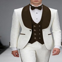 Costume de Mariage Homme 3 Pièces Slim Fit pour Cérémonie, Bal de Promo, Chanteur, Marié - Vente en Gros