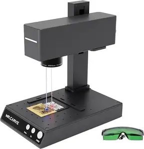 MR.CARVE M4 Portable Laser Marking Machine for All-MetalsJewelry Plastics Craft Grade for Factory Home Laser Marking Tool