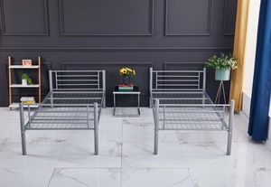 Struttura per Letti <span class=keywords><strong>a</strong></span> Castello Resistente in <span class=keywords><strong>Rete</strong></span> <span class=keywords><strong>Metallica</strong></span>, Telaio in Ferro per Hotel, Scuola, Camera da Letto per Adulti - Product Image 6