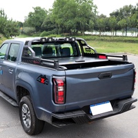 Nouvelle conception, barre de sport universelle en acier noir, accessoires pour pick-up 4x4, barre de protection pour Silverado GMC L200