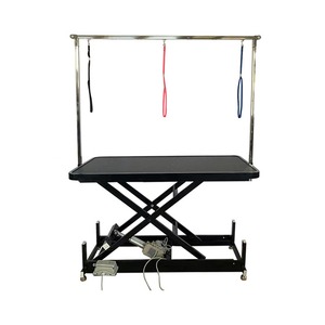 Table de toilettage pour animaux en acier inoxydable, bureau de toilettage pour animaux, table de séchage pour usage professionnel et domestique, table de douche pour chiens, table hydraulique pour tondeuse à poils, modèle international - Product Image 1