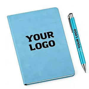 Cute Notebook Journal Printing Custom Pu Leather Cover Hardcover <b>A5</b> Notebooks - Product Image 1