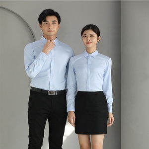 Camisa de Oficina para Mujer, Manga Larga, <span class=keywords><strong>Blanca</strong></span>, con Botones, Estilo Casual, con Solapa - Product Image 2