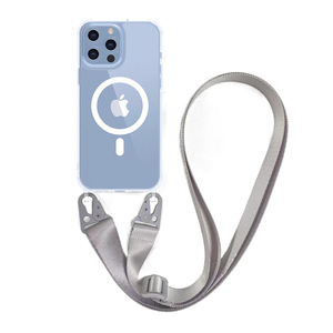 Nouvelles coques de téléphone de luxe avec <span class=keywords><strong>cordon</strong></span> bandoulière pour 11 12 13 <span class=keywords><strong>14</strong></span> 15 <span class=keywords><strong>Pro</strong></span> <span class=keywords><strong>Max</strong></span>, lanière magnétique, étanche, antichoc, sport - Product Image 6