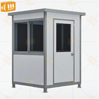 Conception de cabines de sécurité Cabine de garde Maison de conteneur mobile Sentry Box Cabine de garde de sécurité portable à vendre