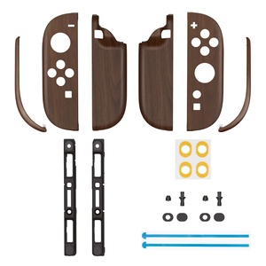 Coque de remplacement en grain de bois Extremerate pour Nintendo Switch 2 Joycon - Housse de protection en ABS durable personnalisée - Product Image 2