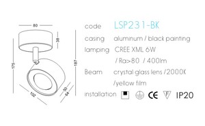 <span class=keywords><strong>ไฟ</strong></span>สปอตไลท์ราง <span class=keywords><strong>2</strong></span> <span class=keywords><strong>เฟส</strong></span> ยี่ห้อ PASSUN รุ่น Sunset COB LED - Product Image 6