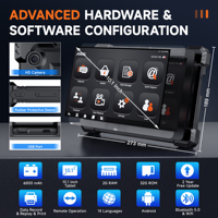 Escáner para Camiones de Servicio Pesado ANCEL X7 HD 24V, Sistema Completo, Reinicio de EPB, ABS, Aceite, SAS, D-P-F, TPMS, Codificación de ECU, Herramientas de Diagnóstico OBD2