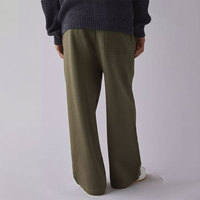 YUCE Nouveauté Vêtements pour hommes Mode Streetwear Pantalons larges en coton sergé pour hommes Pantalons de survêtement décontractés