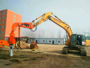 Penjualan Terbaik tahan lama menggunakan hidrolik alat penggali lembaran tumpukan <span class=keywords><strong>Driver</strong></span> Vibro palu untuk 20 Ton penggali - Product Image 3