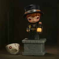Figurines 100% originales POPMART Hirono Monsters' Carnival Series, boîte mystère aléatoire pour cadeaux et décorations