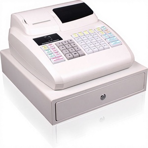 Sistema de Caja <span class=keywords><strong>Registradora</strong></span> Automática English Collection en Color Blanco/Gris con Software del Sistema - Product Image 1