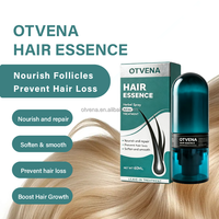 OTVENA FAMOUS BRAND Semprotan Perawatan Pertumbuhan Rambut, Semprotan Ekstrak Rosemary Alami Menutrisi Folikel untuk Rambut Lebih Tebal dan Lebat