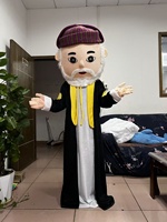 Costumes de mascotte arabes personnalisés professionnels Sheng Chi, costume de mascotte de personnage de dessin animé arabe adulte, homme barbu