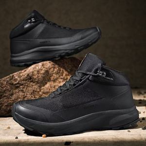 Vente directe d'usine, chaussures de randonnée personnalisées pour hommes, chaussures d'extérieur respirantes pour la montagne, chaussures d'hiver pour hommes, bottes de randonnée - Product Image 2
